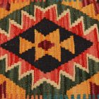 Kilim dekorativna blazina 45x45 ročno tkani prevleka za vzglavnik