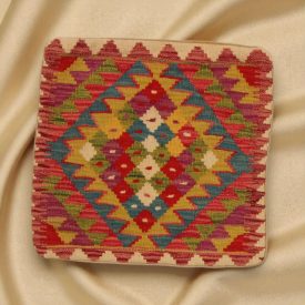  Kilim dekorativna blazina 45x45 ročno tkani prevleka za vzglavnik