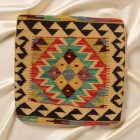 Kilim dekorativna blazina 45x45 ročno tkani prevleka za vzglavnik