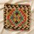 Kilim dekorativna blazina 45x45 ročno tkani prevleka za vzglavnik