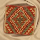 Kilim dekorativna blazina 45x45 ročno tkani prevleka za vzglavnik