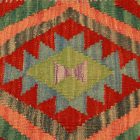 Kilim dekorativna blazina 45x45 ročno tkani prevleka za vzglavnik