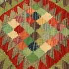 Kilim dekorativna blazina 45x45 ročno tkani prevleka za vzglavnik