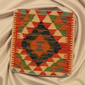 Kilim dekorativna blazina 45x45 ročno tkani prevleka za vzglavnik