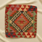 Kilim dekorativna blazina 45x45 ročno tkani prevleka za vzglavnik