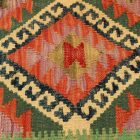Kilim dekorativna blazina 45x45 ročno tkani prevleka za vzglavnik