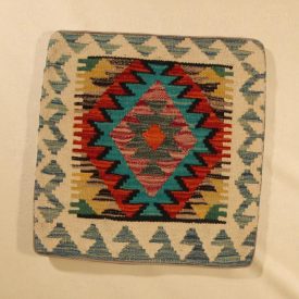 Kilim dekorativna blazina 45x45 ročno tkani prevleka za vzglavnik