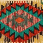 Kilim dekorativna blazina 45x45 ročno tkani prevleka za vzglavnik