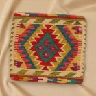 Kilim dekorativna blazina 45x45 ročno tkani prevleka za vzglavnik