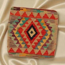 Kilim dekorativna blazina 45x45 ročno tkani prevleka za vzglavnik