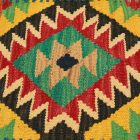 Kilim blazina 45x45 ročno tkana prevleka za vzglavnik