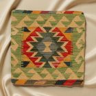 Kilim blazina 45x45 ročno tkana prevleka za vzglavnik