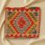 Kilim blazina 45x45 ročno tkana prevleka za vzglavnik