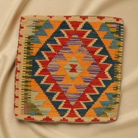 Kilim blazina 45x45 ročno tkana prevleka za vzglavnik