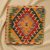 Kilim blazina 45x45 ročno tkana prevleka za vzglavnik