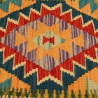 Kilim blazina 45x45 ročno tkana prevleka za vzglavnik