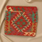 Kilim blazina 45x45 ročno tkana prevleka za vzglavnik