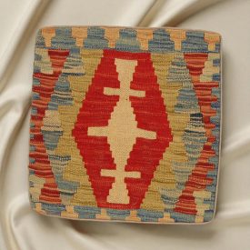 Kilim blazina 45x45 ročno tkana prevleka za vzglavnik