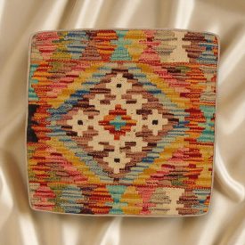 Kilim blazina 45x45 ročno tkana prevleka za vzglavnik