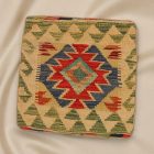 Kilim blazina 45x45 ročno tkana prevleka za vzglavnik