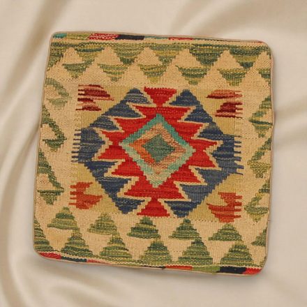 Kilim blazina 45x45 ročno tkana prevleka za vzglavnik
