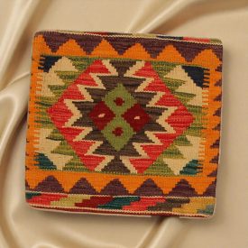 Kilim blazina 45x45 ročno tkana prevleka za vzglavnik