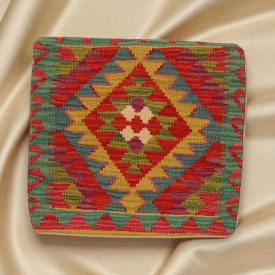 Kilim blazina 45x45 ročno tkana prevleka za vzglavnik