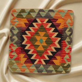 Kilim blazina 45x45 ročno tkana prevleka za vzglavnik
