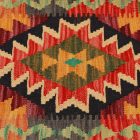 Kilim blazina 45x45 ročno tkana prevleka za vzglavnik