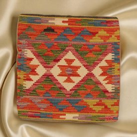  Ročno tkana prevleka za vzglavnik Kilim 45x45 afganski dekorativni vzglavnik