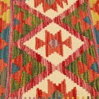 Ročno tkana prevleka za vzglavnik Kilim 45x45 afganski dekorativni vzglavnik