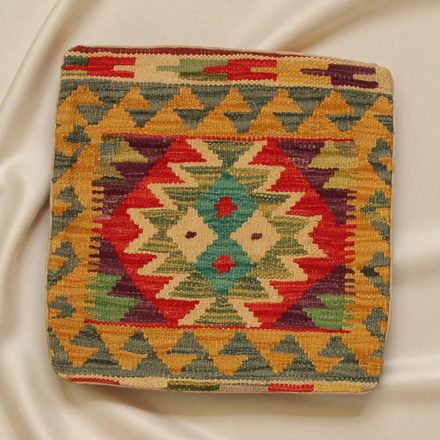 Ročno tkana prevleka za vzglavnik Kilim 45x45 afganski dekorativni vzglavnik