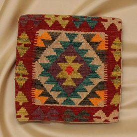   Ročno tkana prevleka za vzglavnik Kilim 45x45 afganski dekorativni vzglavnik
