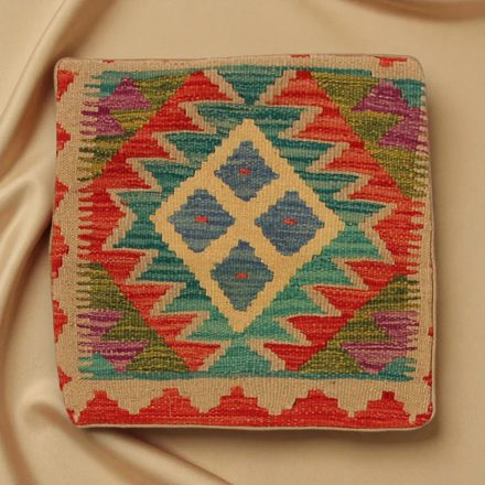 Ročno tkana prevleka za vzglavnik Kilim 45x45 afganski dekorativni vzglavnik