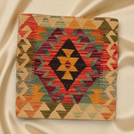 Ročno tkana prevleka za vzglavnik Kilim 45x45 afganski dekorativni vzglavnik