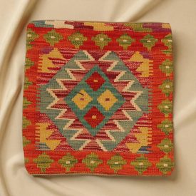   Ročno tkana prevleka za vzglavnik Kilim 45x45 afganski dekorativni vzglavnik
