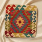 Ročno tkana prevleka za vzglavnik Kilim 45x45 afganski dekorativni vzglavnik