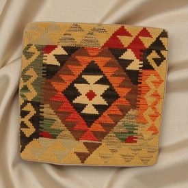 Ročno tkana prevleka za vzglavnik Kilim 45x45 afganski dekorativni vzglavnik