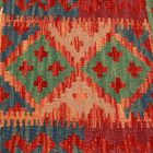 Ročno tkana prevleka za vzglavnik Kilim 45x45 afganski dekorativni vzglavnik