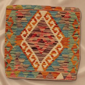 Kilim okrasna blazina 45x45 ročno tkana dekorativna blazina