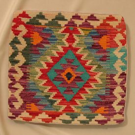 Kilim okrasna blazina 45x45 ročno tkana dekorativna blazina