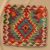 Kilim okrasna blazina 45x45 ročno tkana dekorativna blazina
