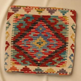Kilim okrasna blazina 45x45 ročno tkana dekorativna blazina