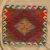 Kilim okrasna blazina 45x45 ročno tkana dekorativna blazina