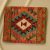 Kilim okrasna blazina 45x45 ročno tkana dekorativna blazina