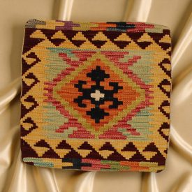 Kilim okrasna blazina 45x45 ročno tkana dekorativna blazina