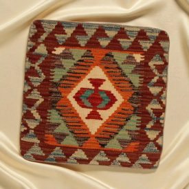 Kilim okrasna blazina 45x45 ročno tkana dekorativna blazina