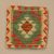 Kilim okrasna blazina 45x45 ročno tkana dekorativna blazina