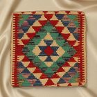 Kilim okrasna blazina 45x45 ročno tkana dekorativna blazina