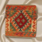 Afghan Kilim prevleka za blazino 45x45 ročno tkana blazina